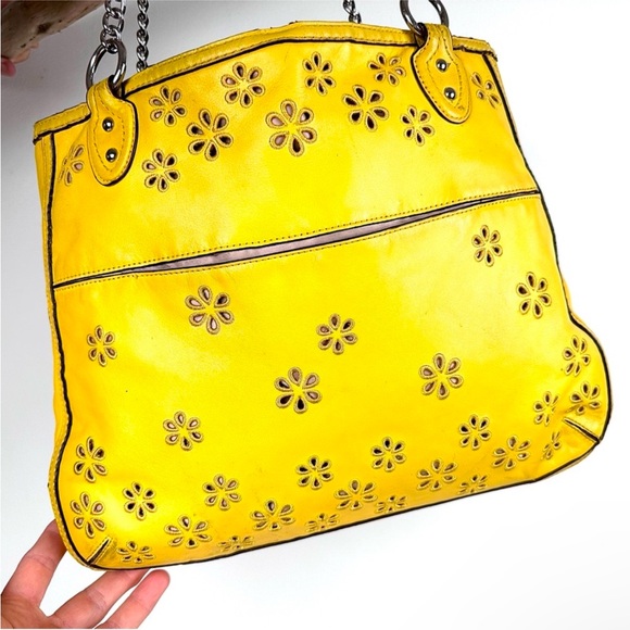 COACH POPPY EYELET CHAIN TOTE BAG Limited Edition - Picture 2 of 8